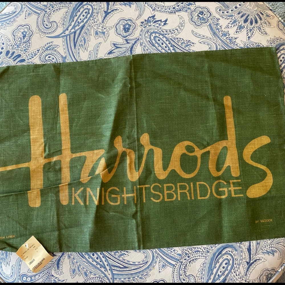 Harrods from London Tea Towel